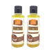 Khadi Pure Herbal Sweet Almond Oil - 210ml (Set of 2)